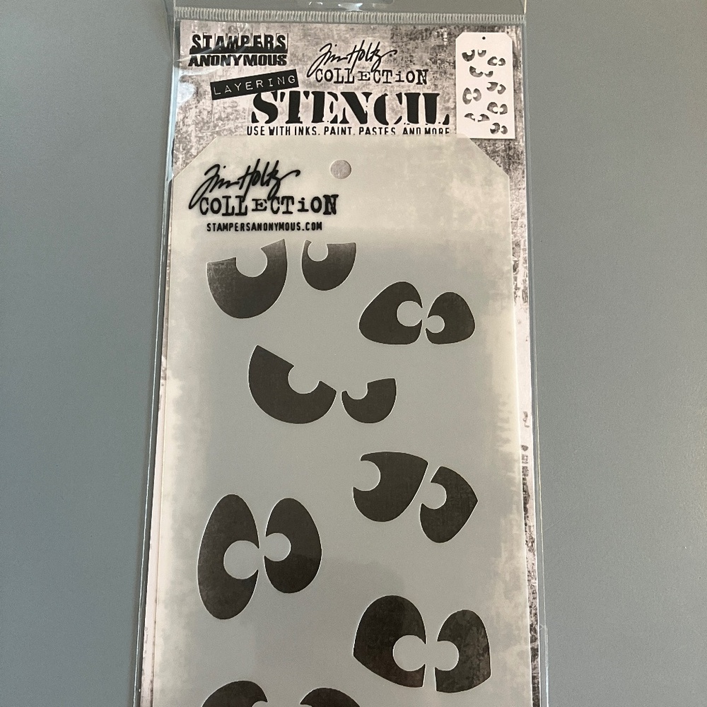 Tim Holtz THS169 peekaboo layering stencil